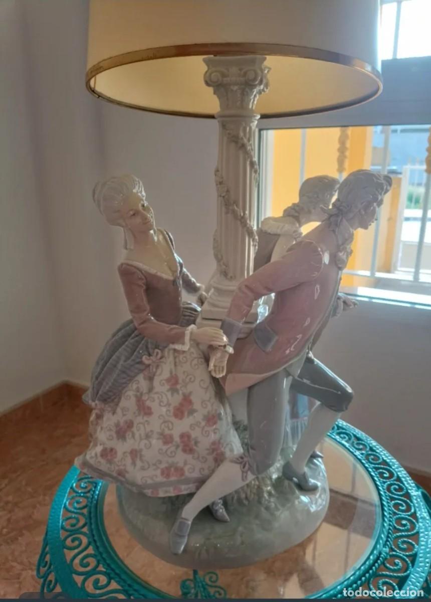 Antig&uuml;edades: Lampara lladro la Tarantela - Foto 3