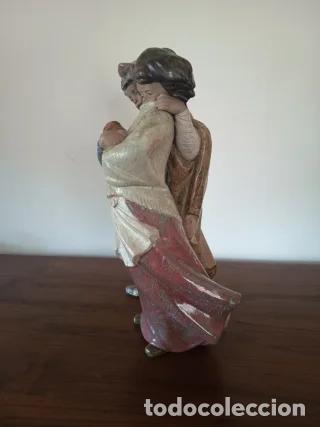 Antig&uuml;edades: Figura Lladro Cara al Viento - Foto 2