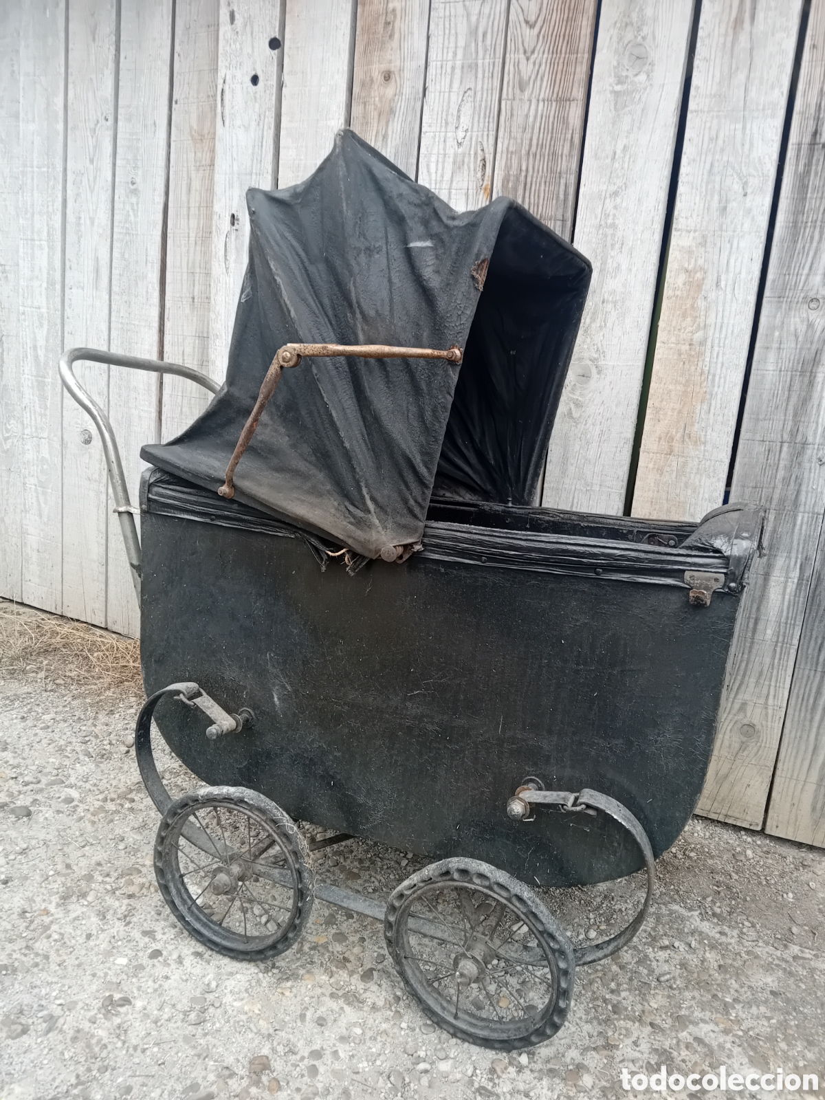 Antig&uuml;edades: Carrito de beb&eacute; antiguo - Foto 2