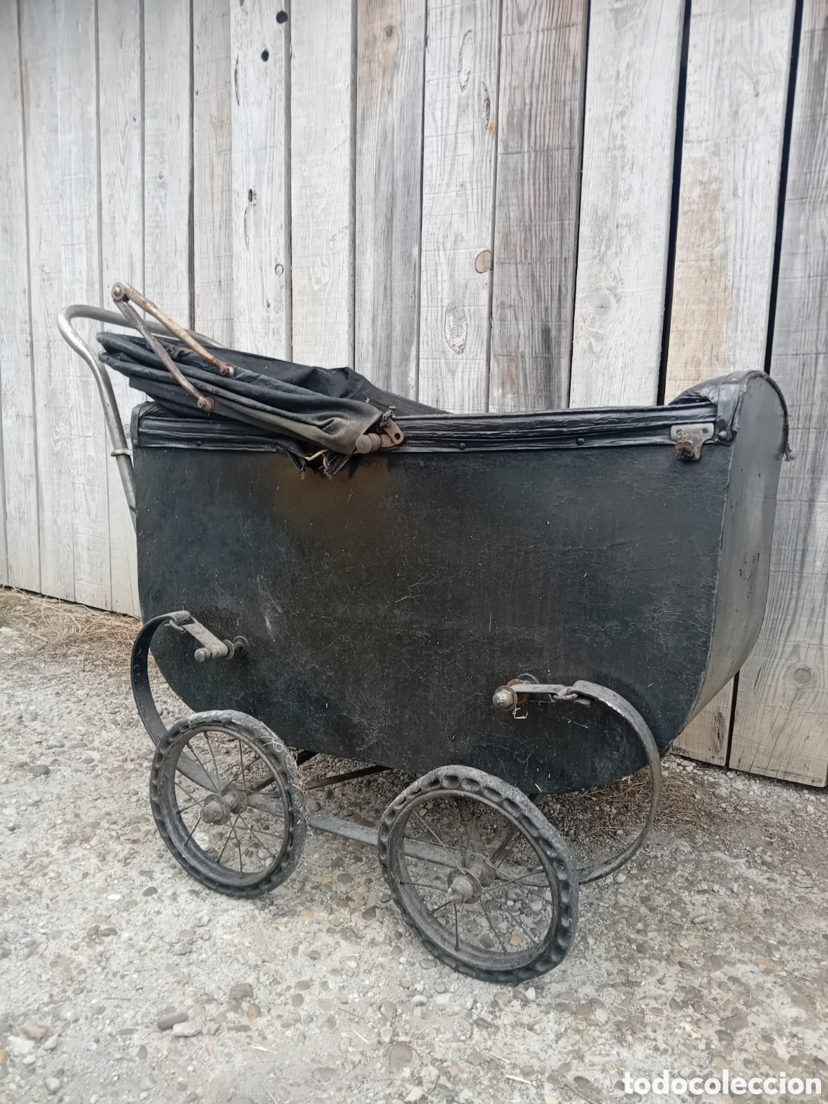 Antig&uuml;edades: Carrito de beb&eacute; antiguo - Foto 5