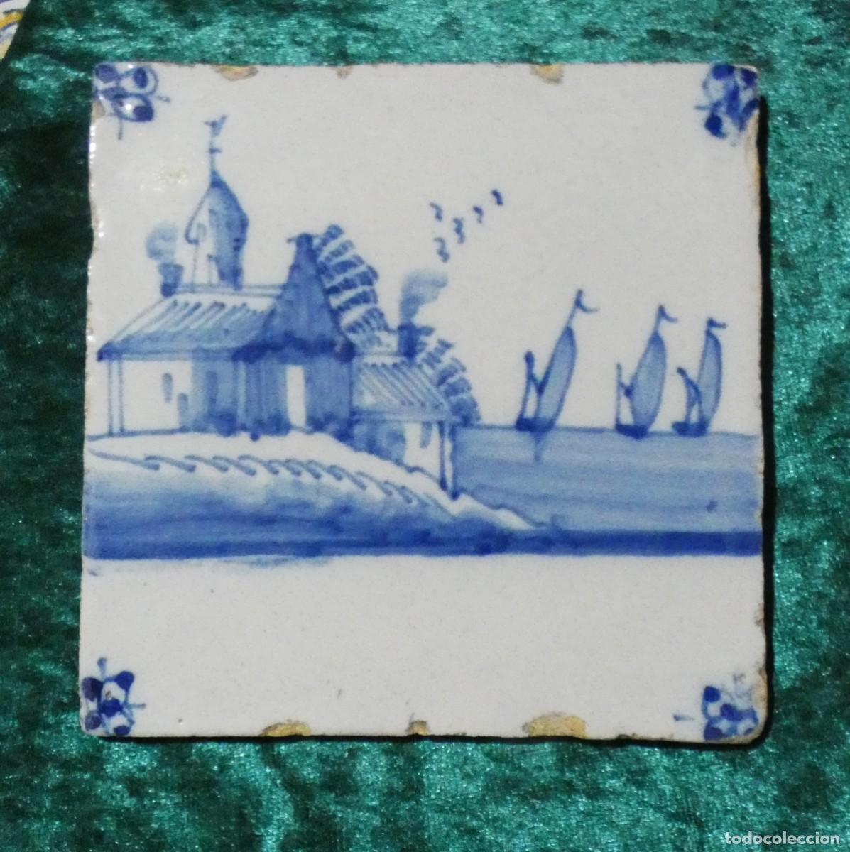 Antig&uuml;edades: Azulejo, Azulejos holandeses siglo 18