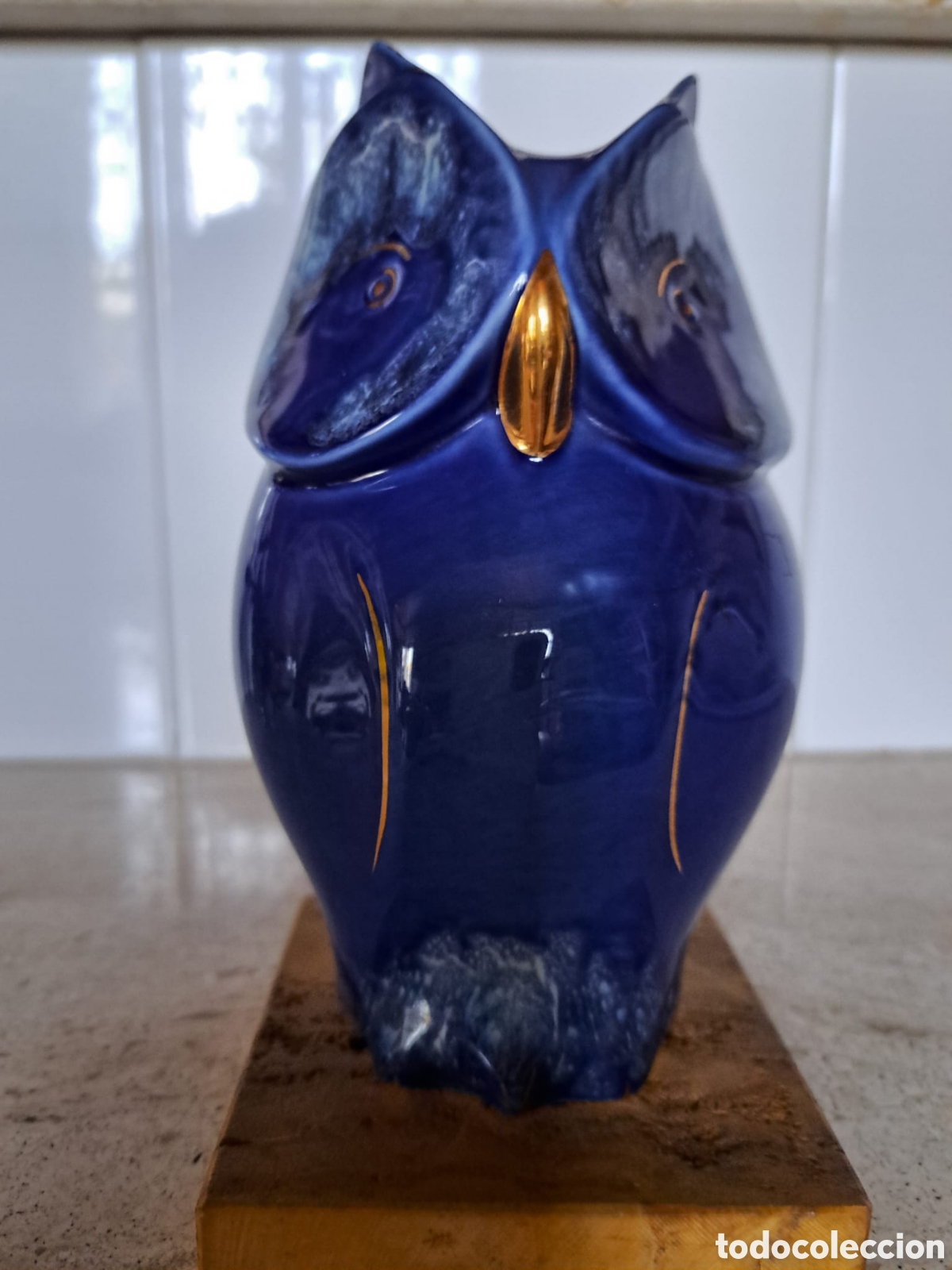 Antig&uuml;edades: Figura artesanal de B&uacute;ho