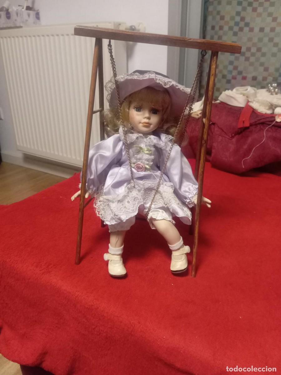 Antig&uuml;edades: mu&ntilde;eca de porcelana. - Foto 1