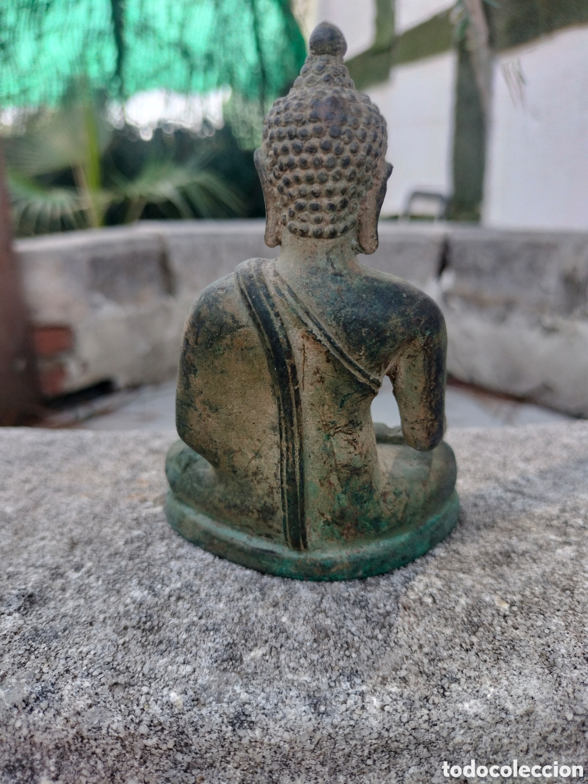 Antig&uuml;edades: Estatuilla buda tailand&eacute;s bronce fsXIX - Foto 3
