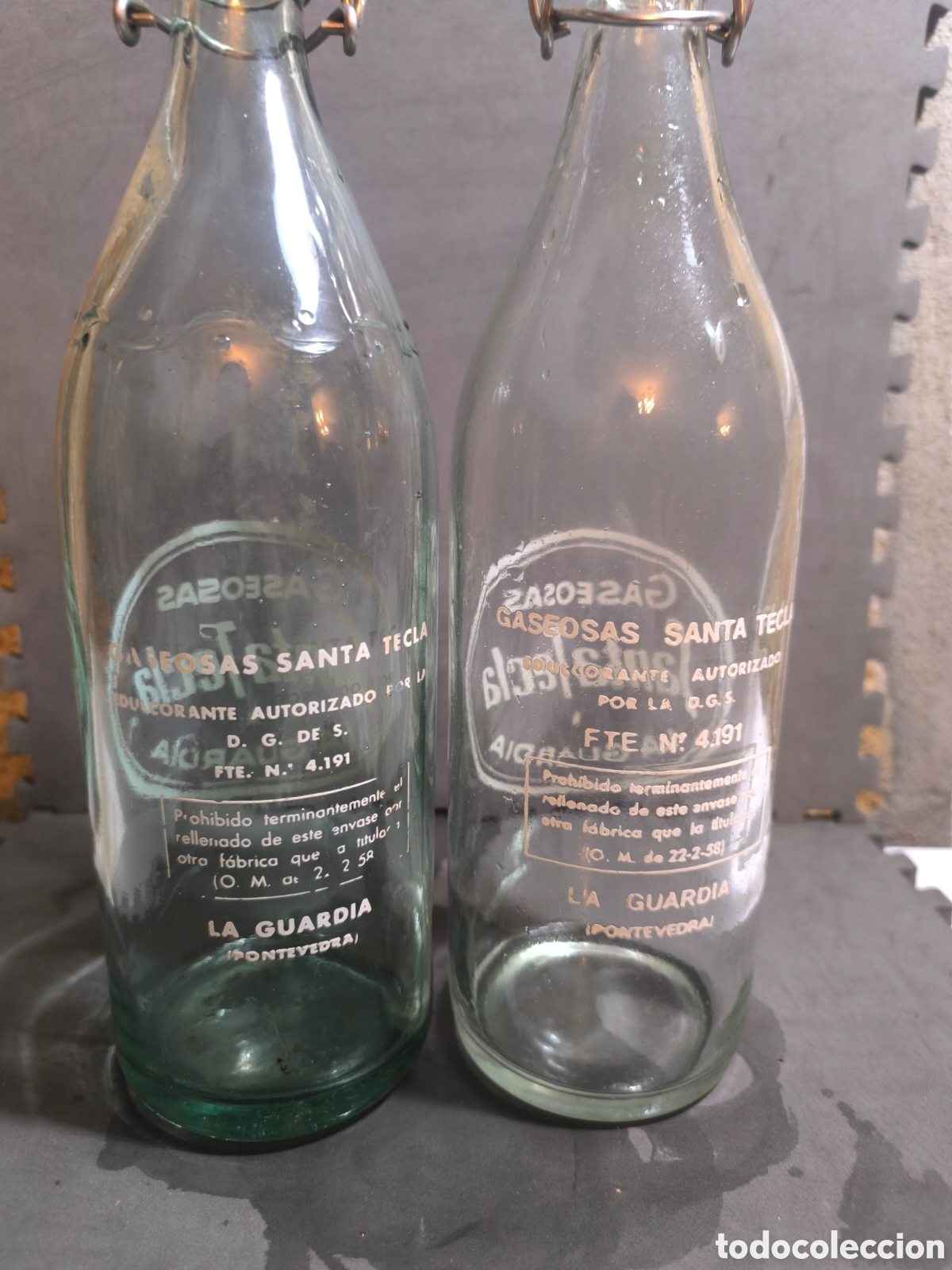 Antig&uuml;edades: Botellas antiguas de gaseosa - Foto 2