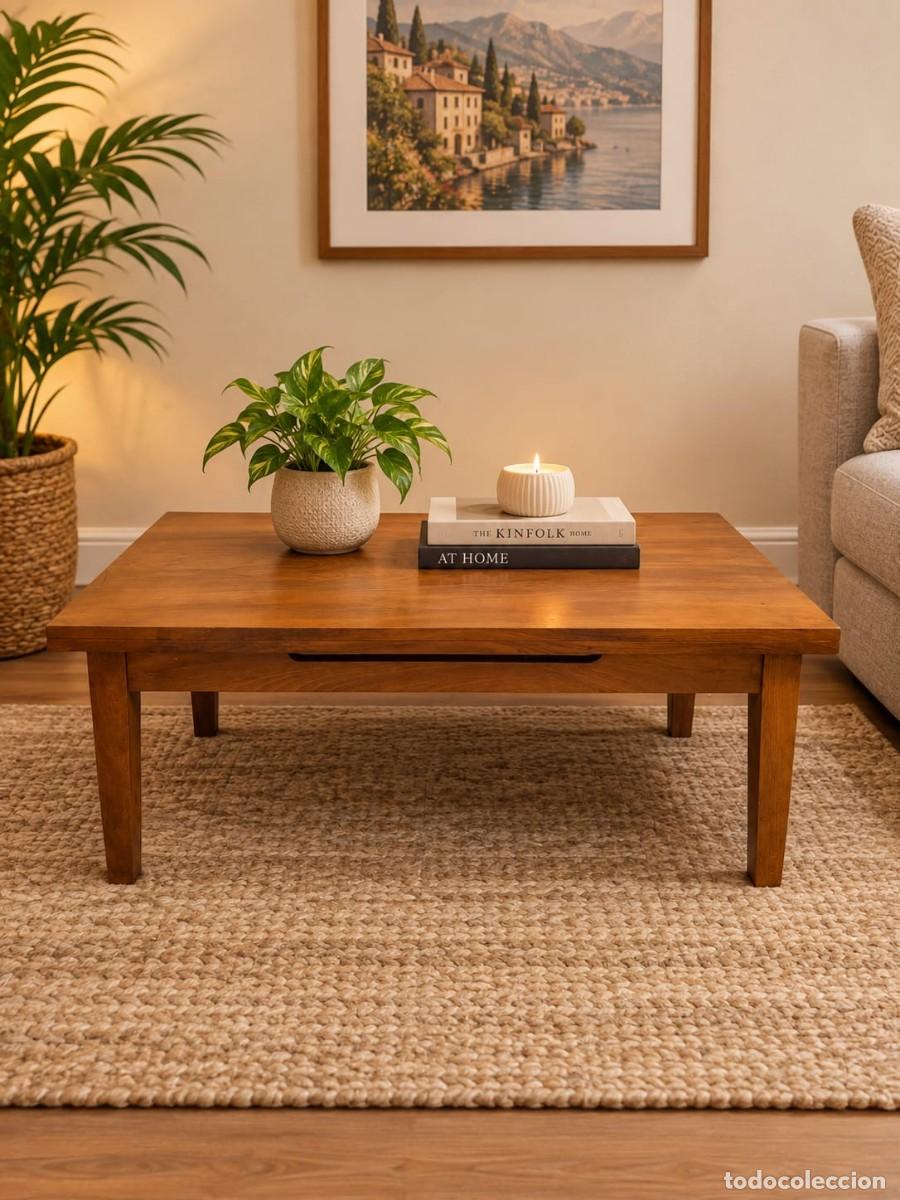 Antig&uuml;edades: MESA DE CENTRO RECTANGULAR EXTENSIBLE N&Oacute;RDICA