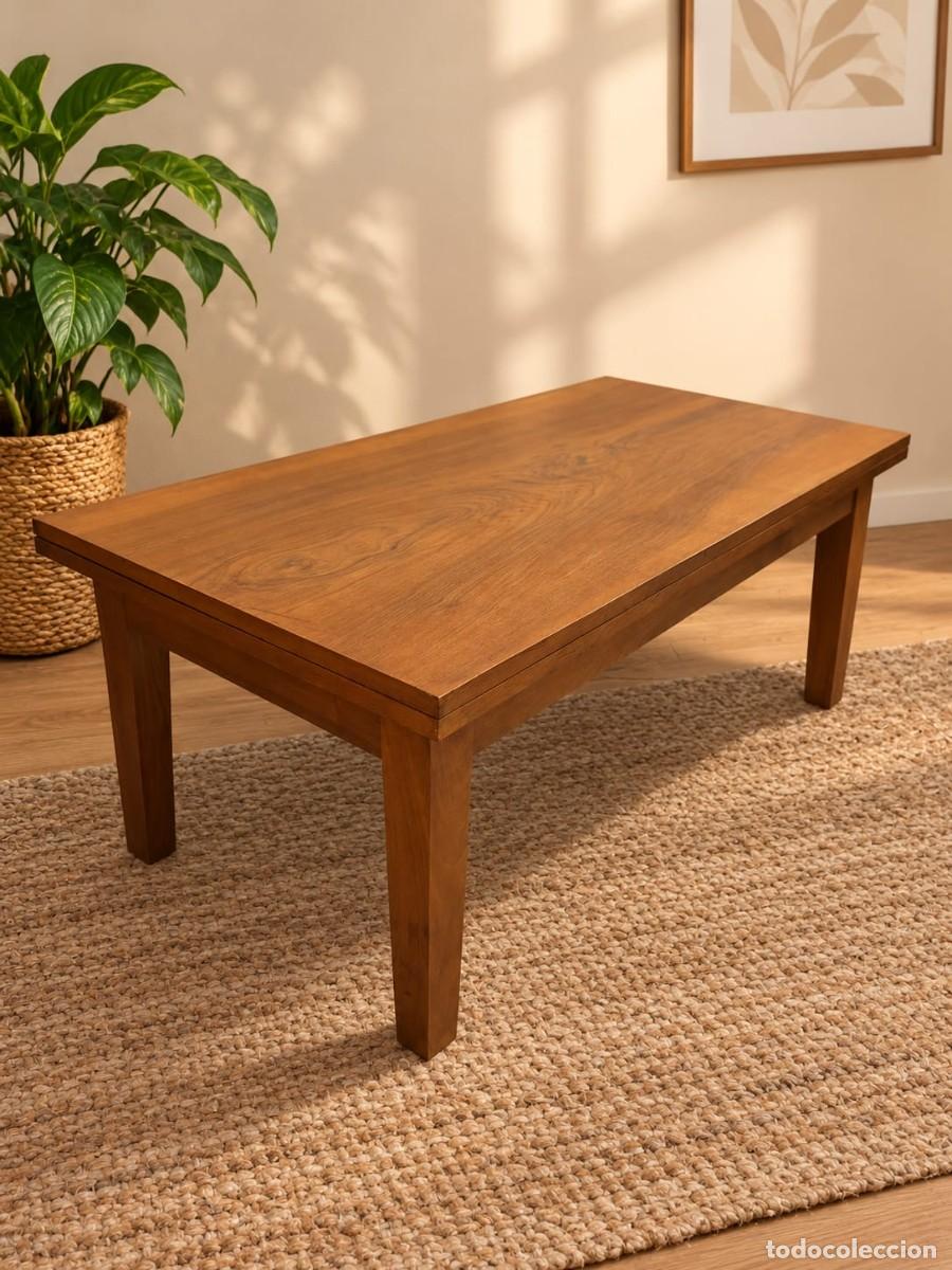 Antig&uuml;edades: MESA DE CENTRO RECTANGULAR EXTENSIBLE N&Oacute;RDICA - Foto 7
