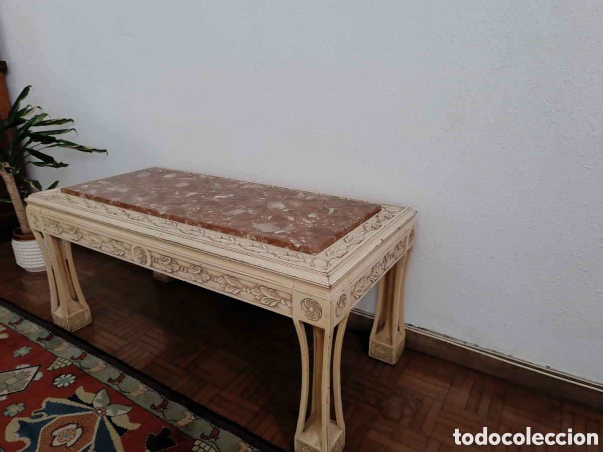 Antig&uuml;edades: Mesa estilo neocl&aacute;sica Luis XVI - Foto 5