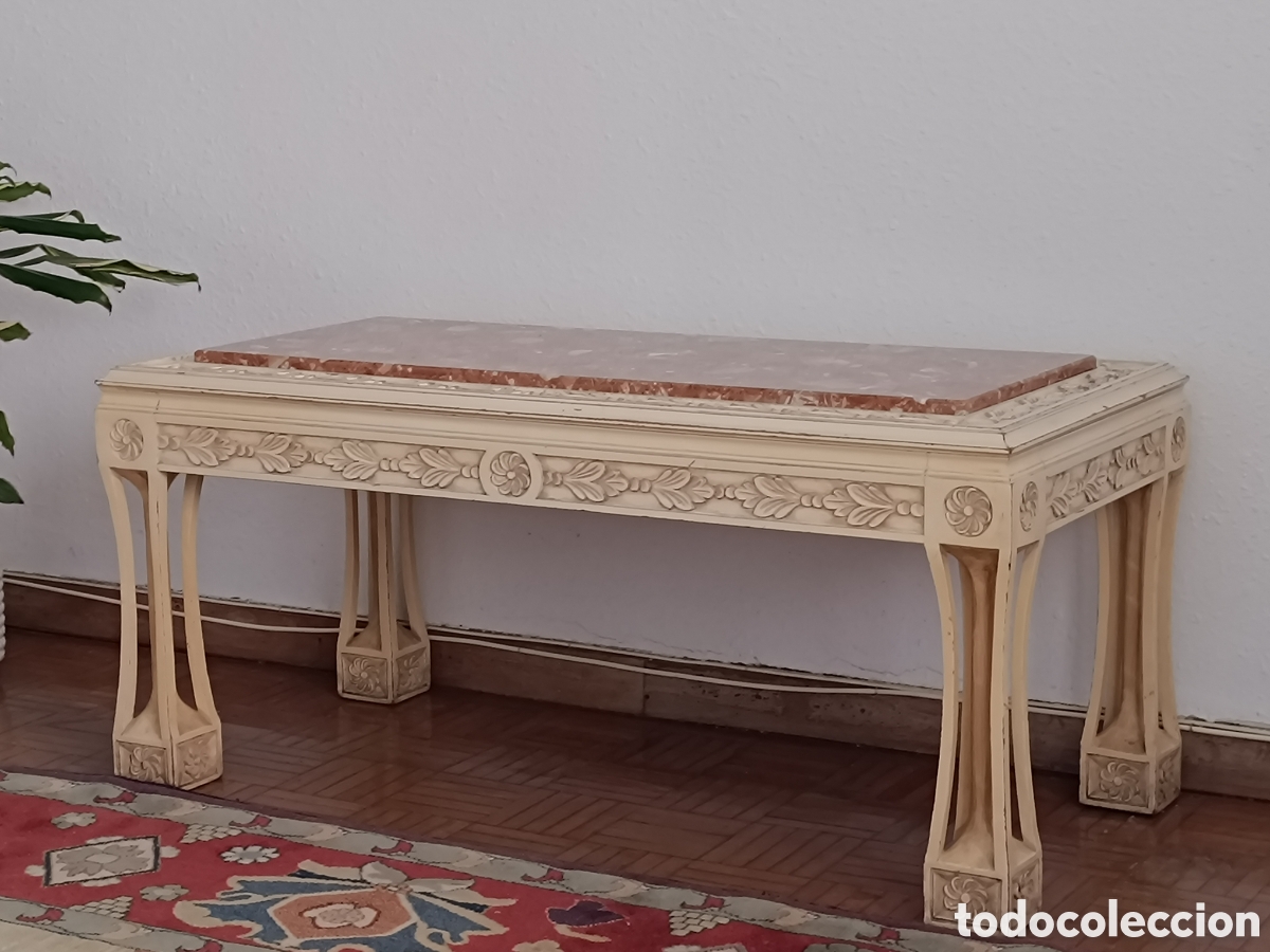 Antig&uuml;edades: Mesa estilo neocl&aacute;sica Luis XVI - Foto 7