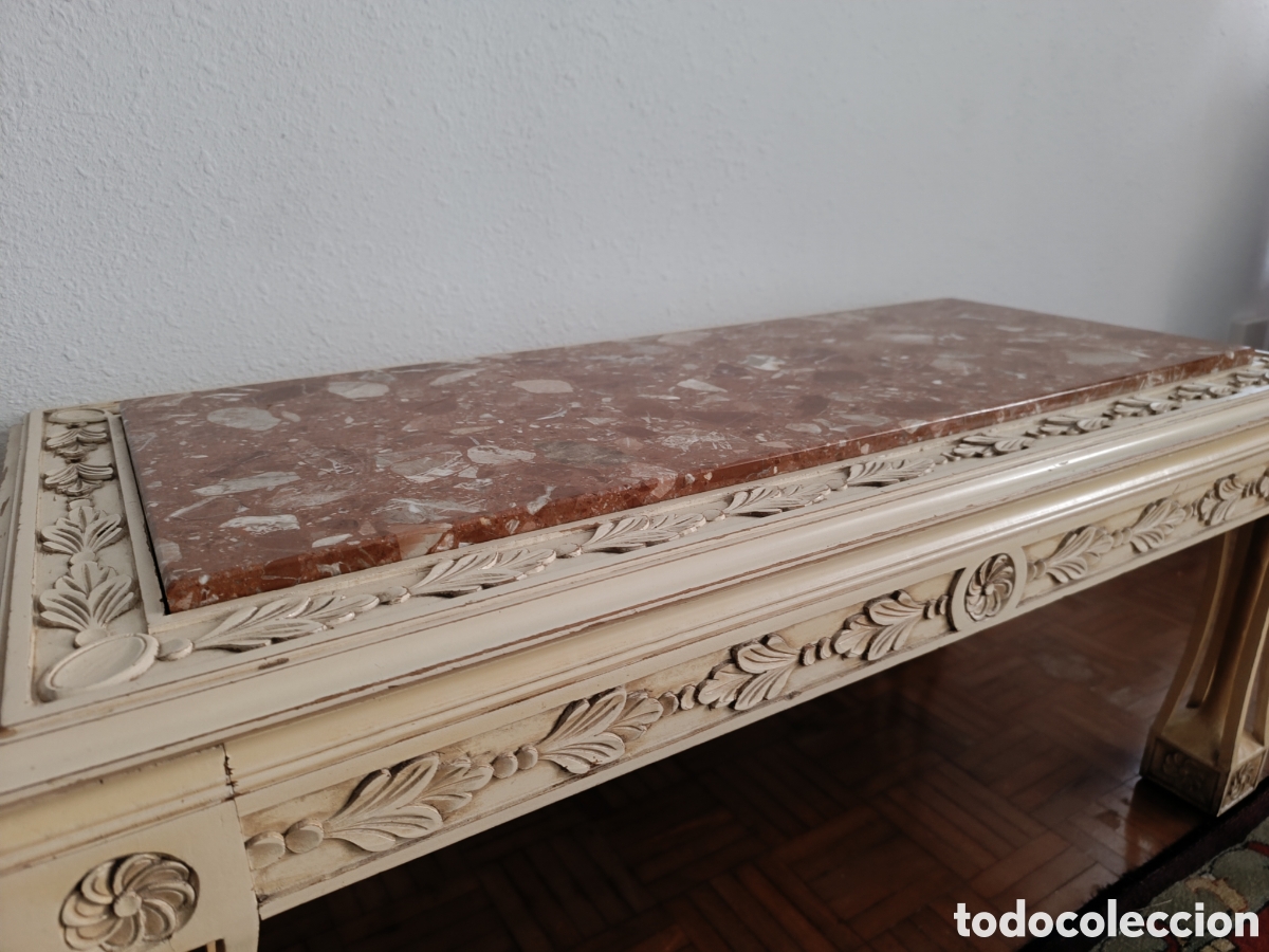 Antig&uuml;edades: Mesa estilo neocl&aacute;sica Luis XVI - Foto 1