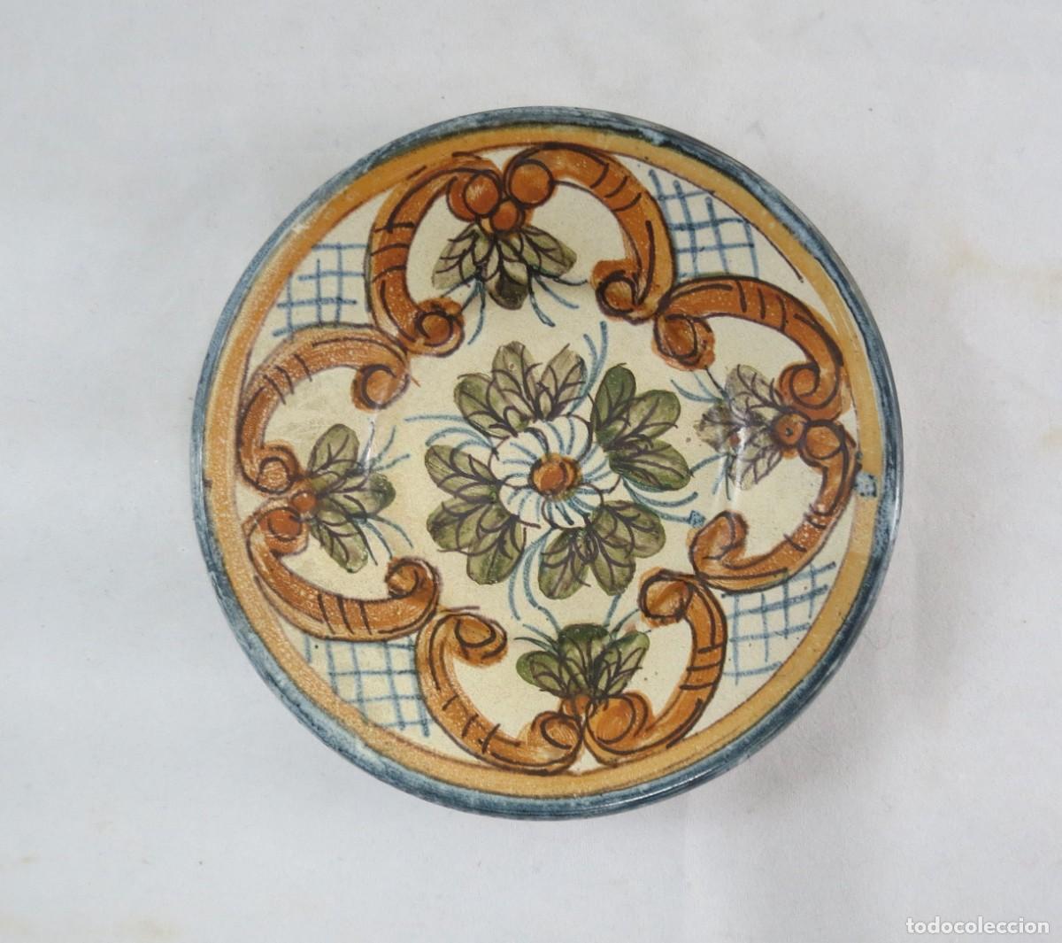 Antig&uuml;edades: Prato Almancil em terracota;12cm;