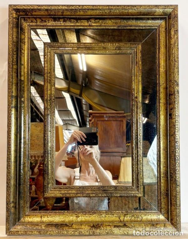 Antig&uuml;edades: Espejo de Doble Marco - Foto 2