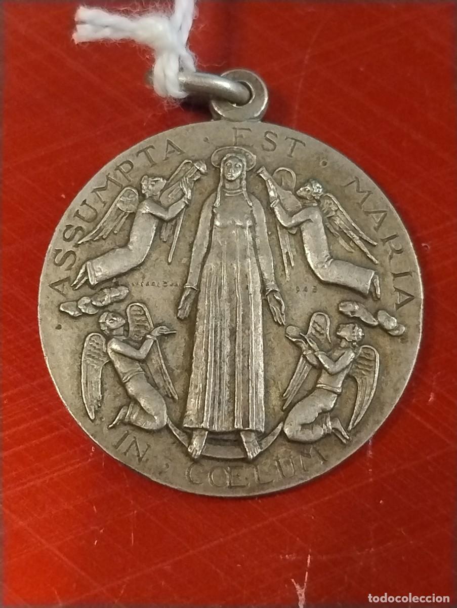 Antig&uuml;edades: Bonita medalla del congreso asuncionista franciscano Am&eacute;rica 1948. Unos 3 cm de di&aacute;metro.