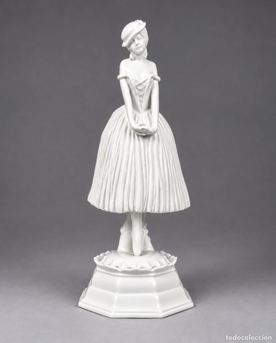 Antig&uuml;edades: Figura Art Deco porcelana Rosenthal Lo Hesse
