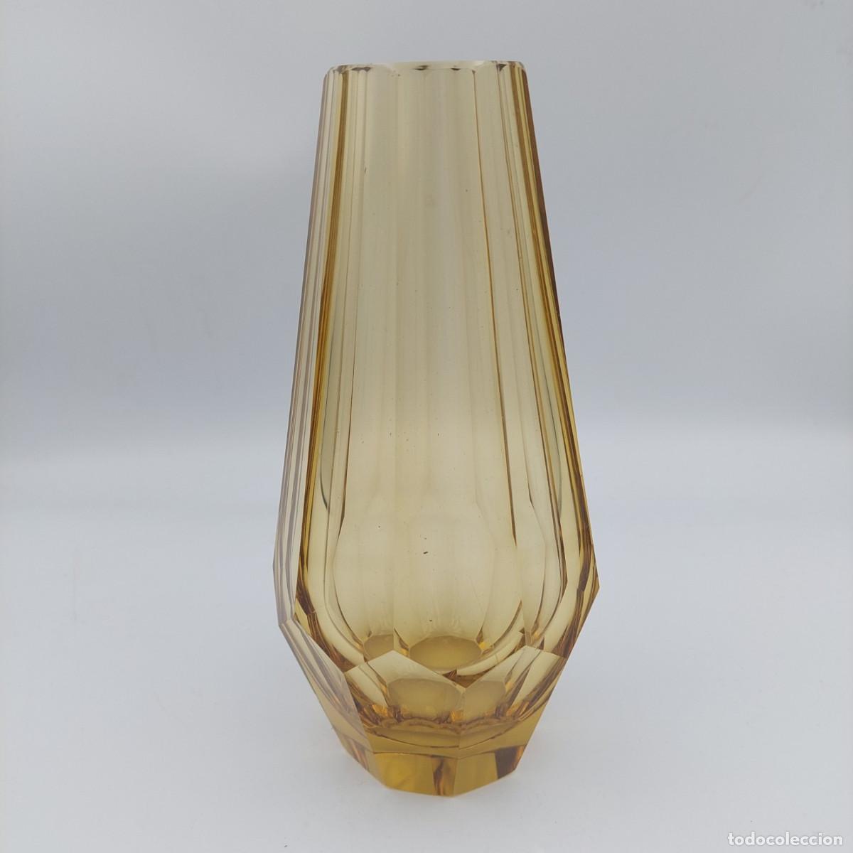 Antig&uuml;edades: Jarron de cristal Art Deco Moser Hoffmann - Foto 1