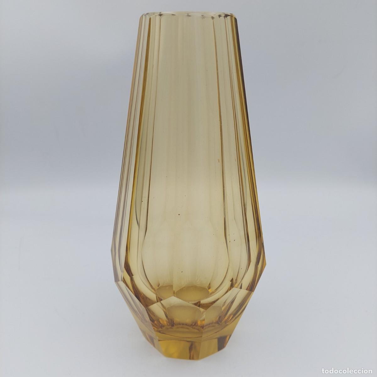 Antig&uuml;edades: Jarron de cristal Art Deco Moser Hoffmann - Foto 3