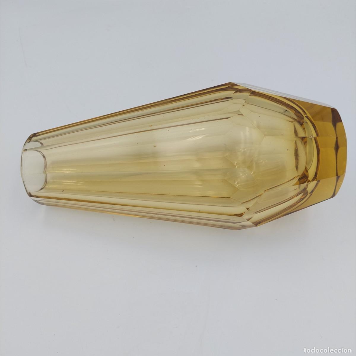 Antig&uuml;edades: Jarron de cristal Art Deco Moser Hoffmann - Foto 5