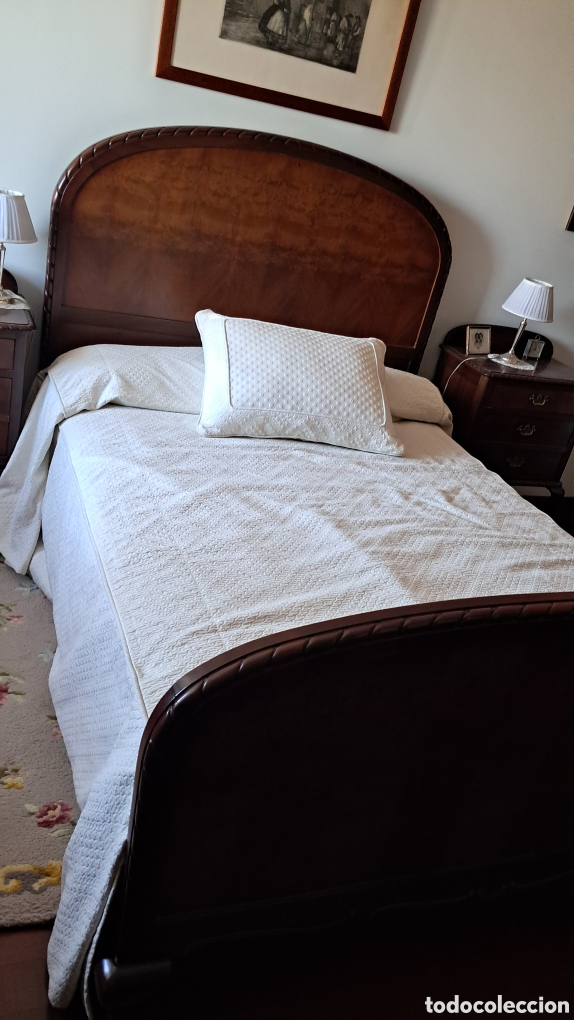 Antig&uuml;edades: Cama de matrimonio de 1924 - Foto 6