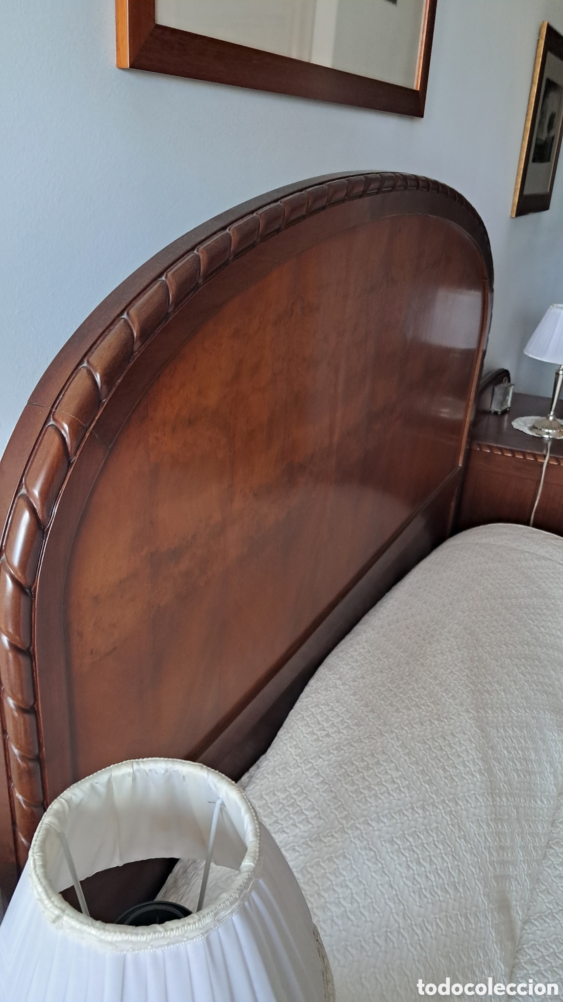 Antig&uuml;edades: Cama de matrimonio de 1924