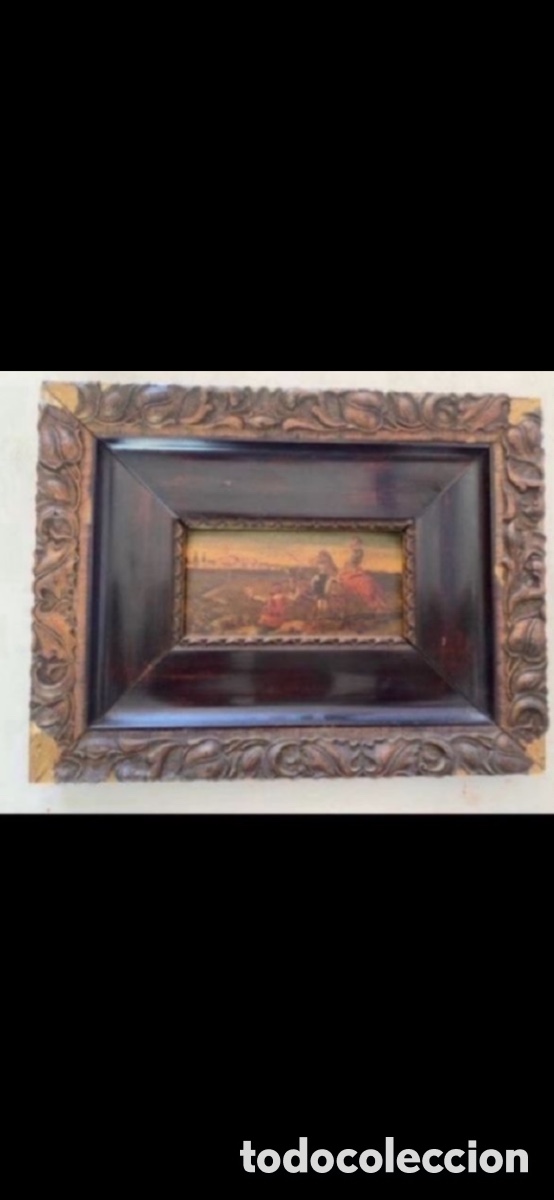 Antig&uuml;edades: Cuadro antiguo el Quijote - Foto 1