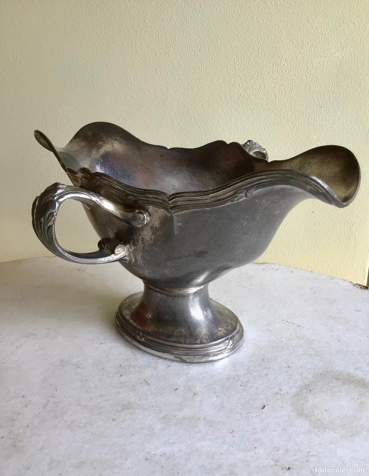 Antig&uuml;edades: ANTIGUA SALSERA VISTORIANA , FIN SIGLO XIX , GRAN DECORACION