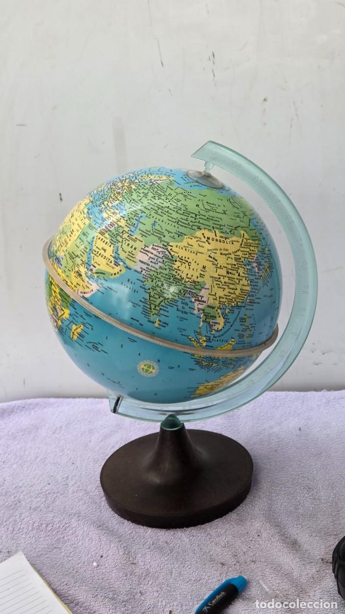 Antig&uuml;edades: globo terr&aacute;queo de mesa - Foto 8