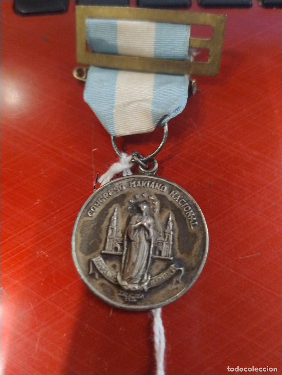 Antig&uuml;edades: Congreso Mariano de Zaragoza. 3 cm de di&aacute;metro.