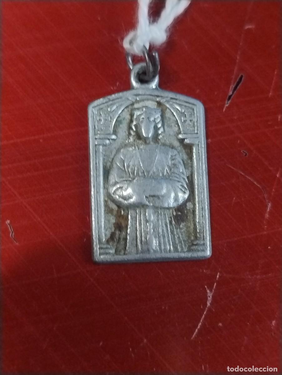 Antig&uuml;edades: Preciosa medalla de los Padres Capuchinos Madrid. Unos 2 x 1,50 cm