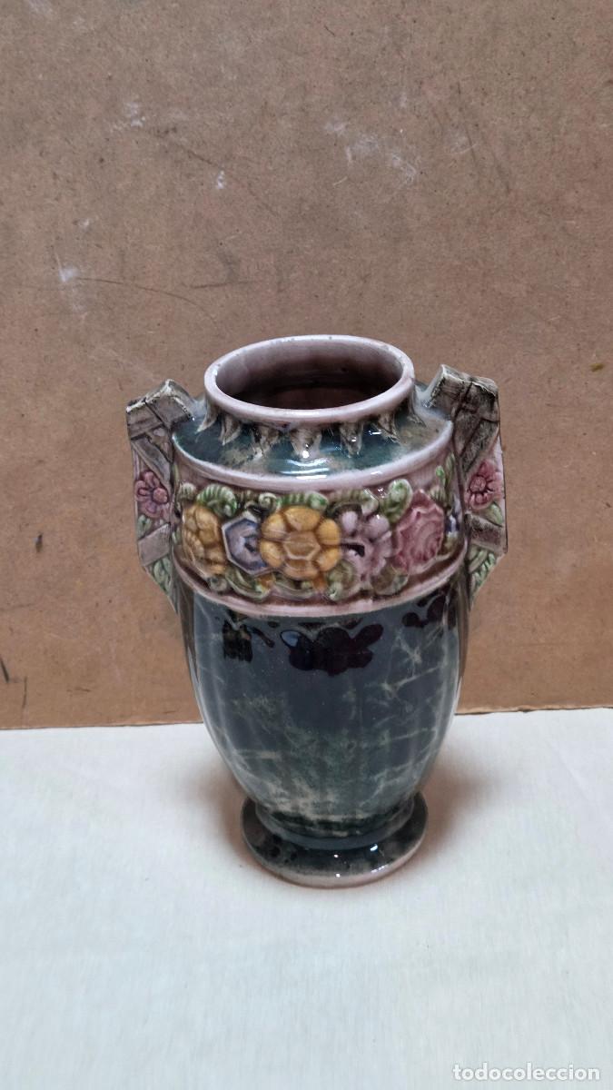 Antig&uuml;edades: jarron de ceramica vintae