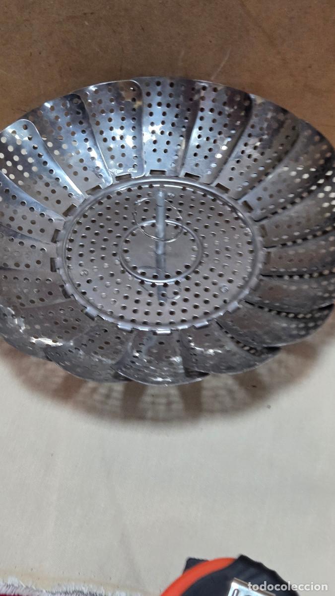 Antig&uuml;edades: cocedor de huevos acero