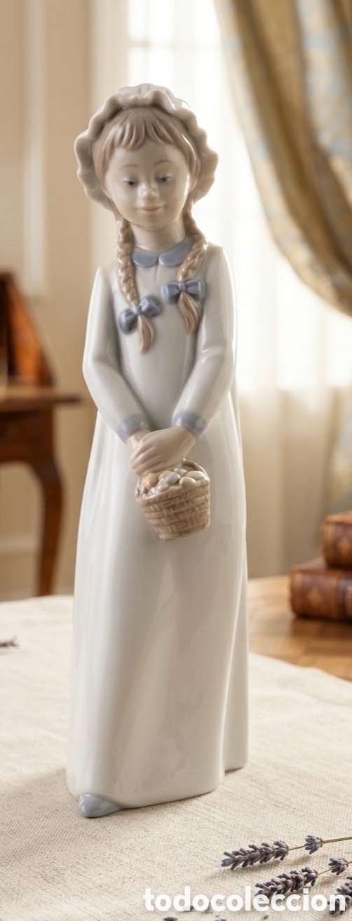 Antig&uuml;edades: Figura de porcelana NAO by Lladr&oacute; - &rdquo;Tiempos Pasados&rdquo; (Ref. 02000246) - Francisco Catal&aacute; - Impecable