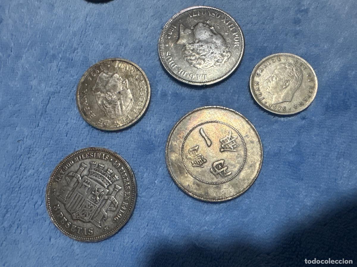 Antig&uuml;edades: Monedas de plata antiguas - Foto 2