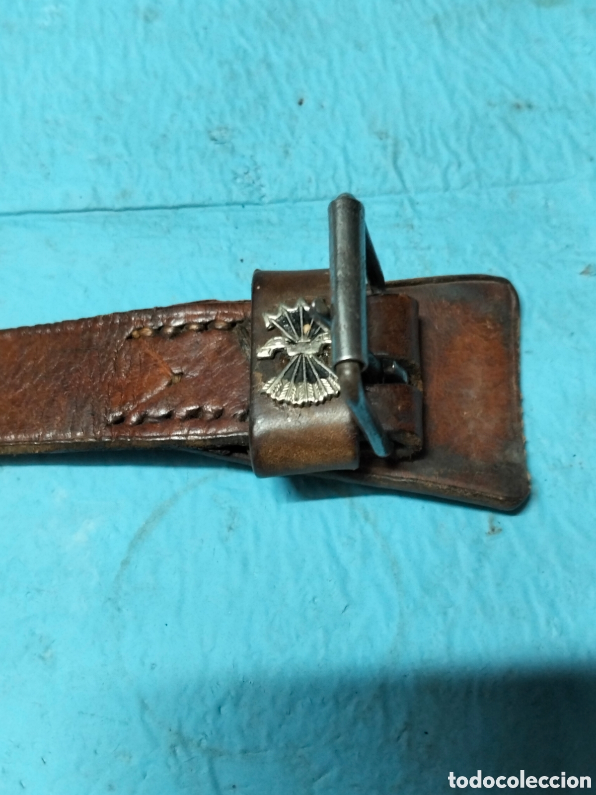 Antig&uuml;edades: ANTIGUO CINTURON CON MONEDAS - Foto 14