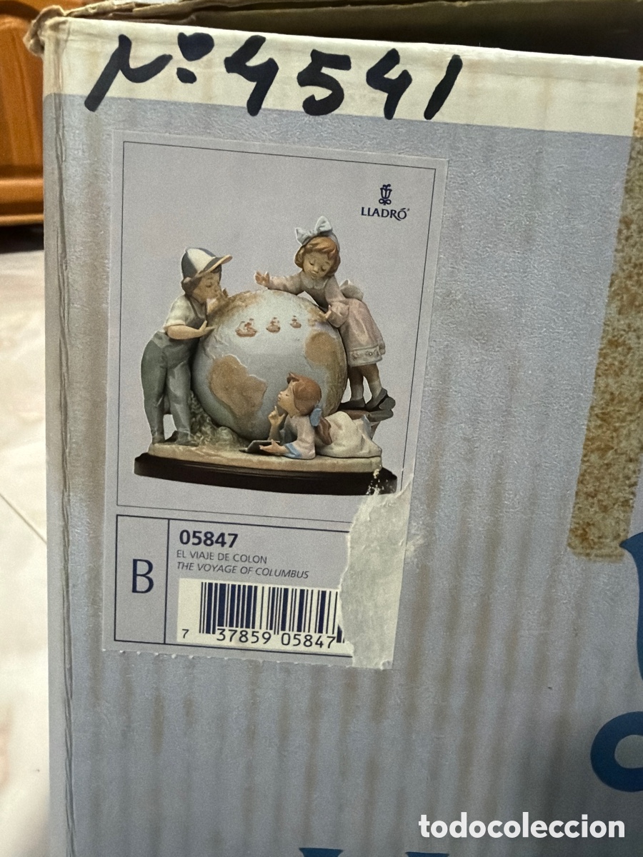 Antig&uuml;edades: Lladr&oacute; 05847 el viaje de colon The voyage of Columbus edici&oacute;n limitada 7500 figuras