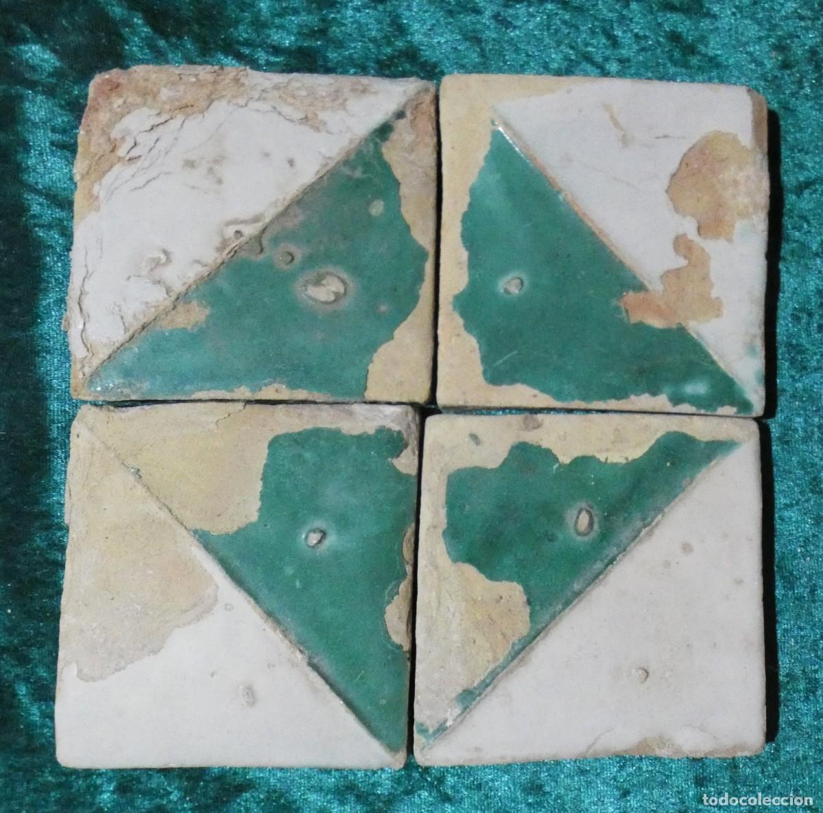 Antig&uuml;edades: Azulejo, Azulejos Catalan Espa&ntilde;ol - Foto 1