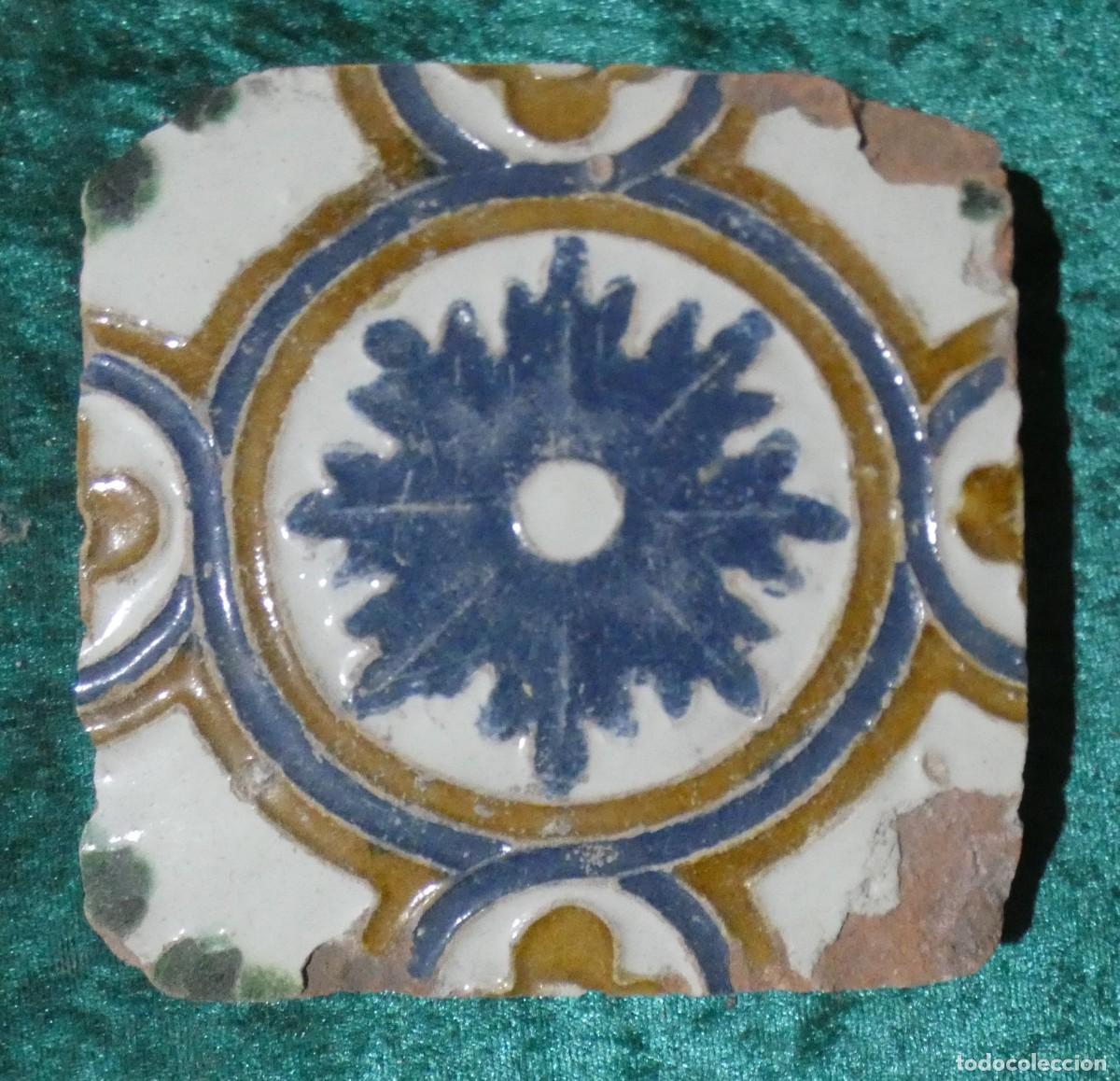 Antig&uuml;edades: Azulejo, Azulejos Espa&ntilde;ol, Toledo siglo 16
