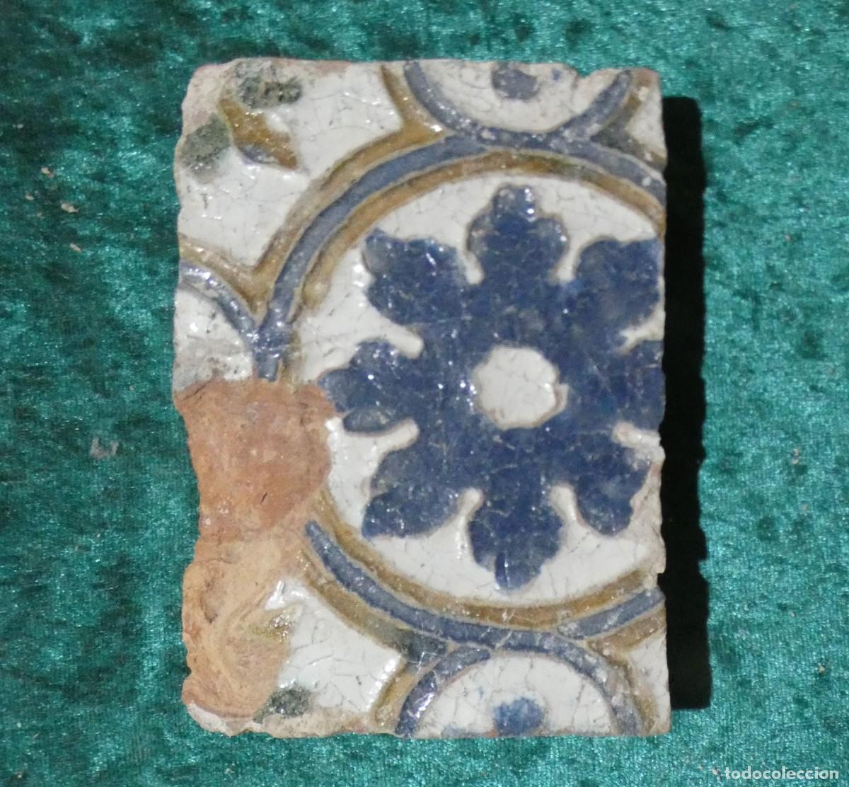 Antig&uuml;edades: Azulejo, Azulejos Espa&ntilde;ol, Toledo siglo 16