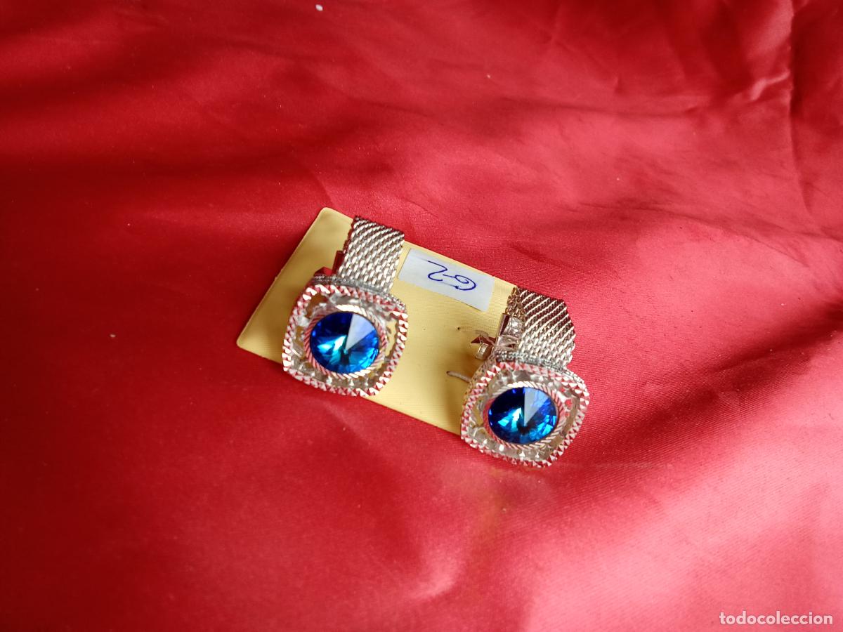 Antig&uuml;edades: Gemelos azules vintage de fantasia a&ntilde;os 70 G-2. Alacena