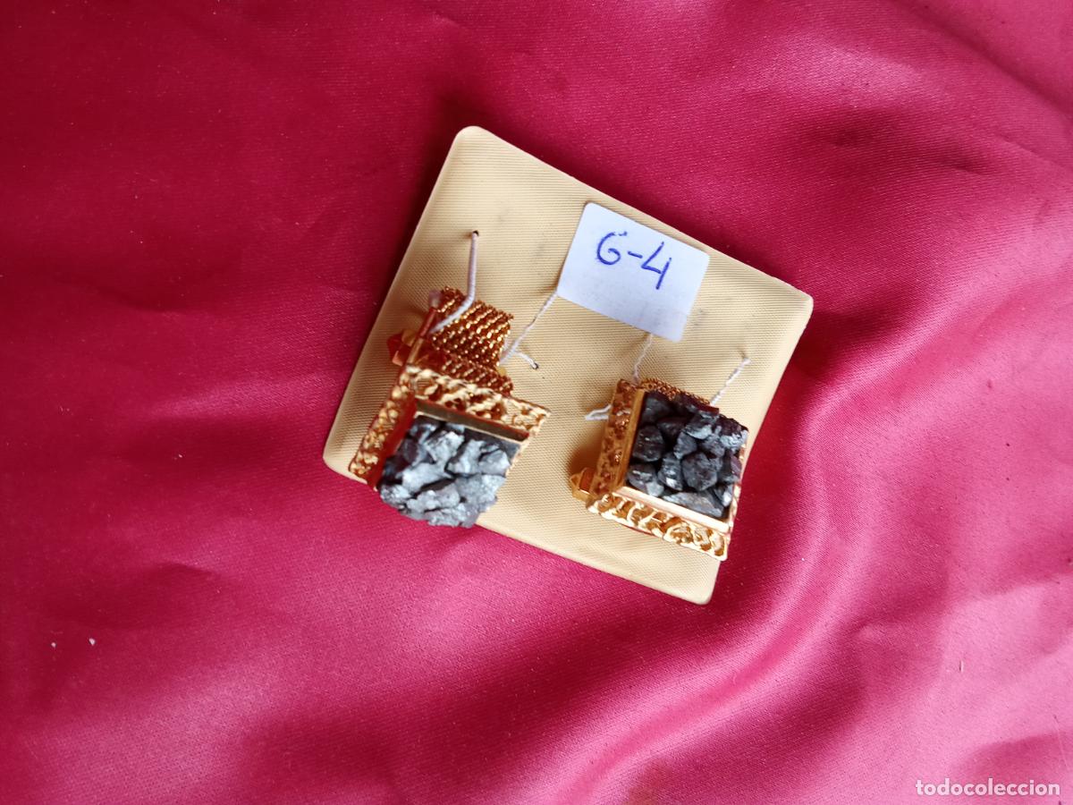 Antig&uuml;edades: Gemelos de camisa vintage fantasia a&ntilde;os 70 G-4. Alacena