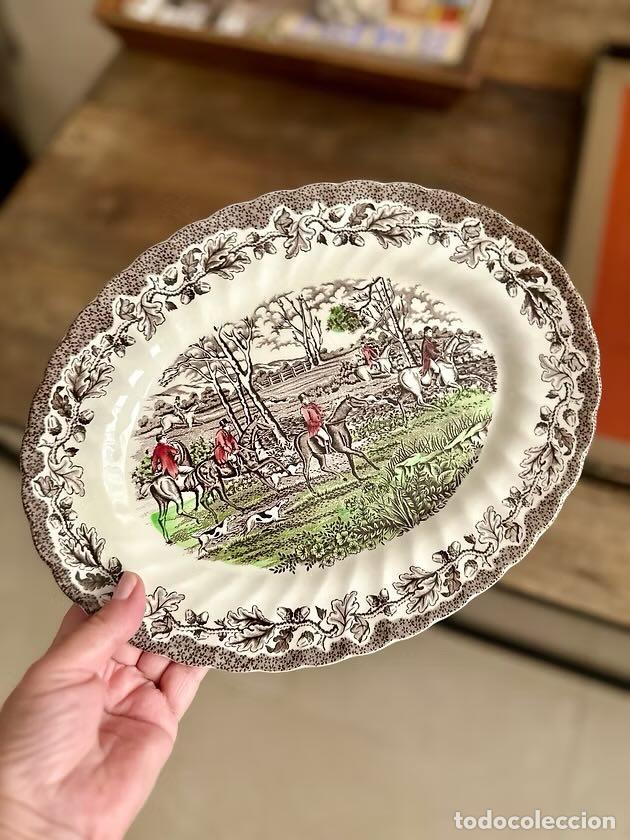 Antig&uuml;edades: Fuente de porcelana Myott &ndash; Country Life, 1982