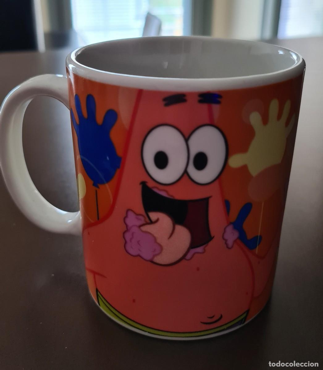 Antig&uuml;edades: Taza ceramica de Bob Esponja