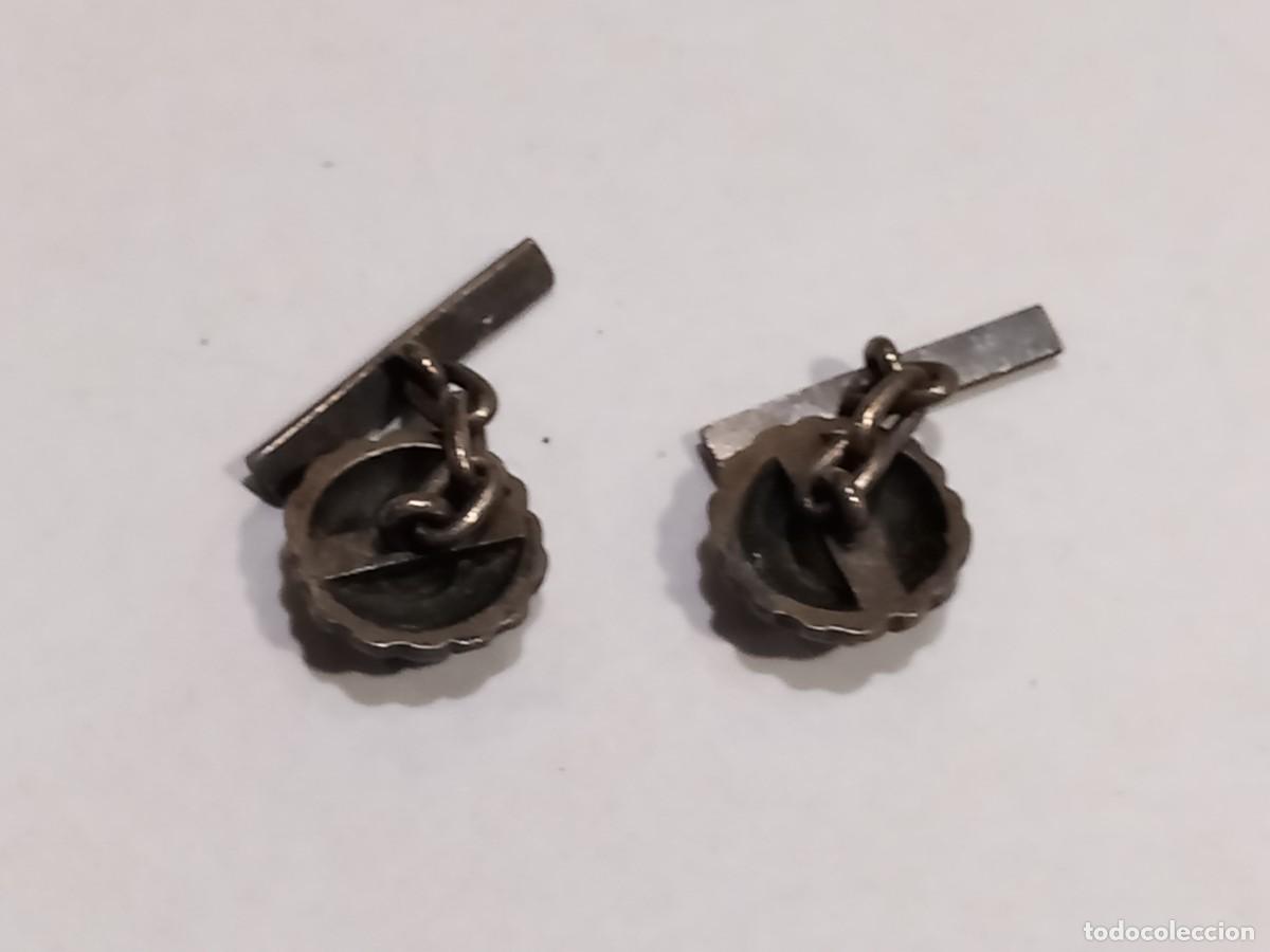 Antig&uuml;edades: GEMELOS DE PLATA A&Ntilde;OS 50 (G) - Foto 2