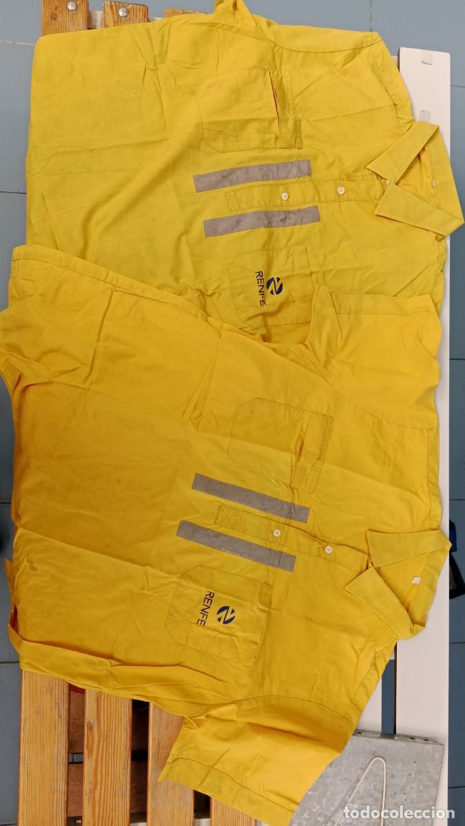 Antig&uuml;edades: Camisetas de trabajo de RENFE cl&aacute;sicas