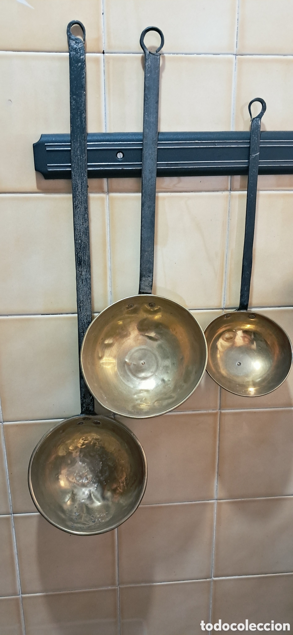 Antig&uuml;edades: Cazos antiguos de bronce - Foto 3