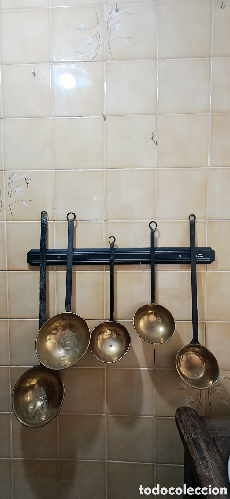 Antig&uuml;edades: Cazos antiguos de bronce - Foto 2