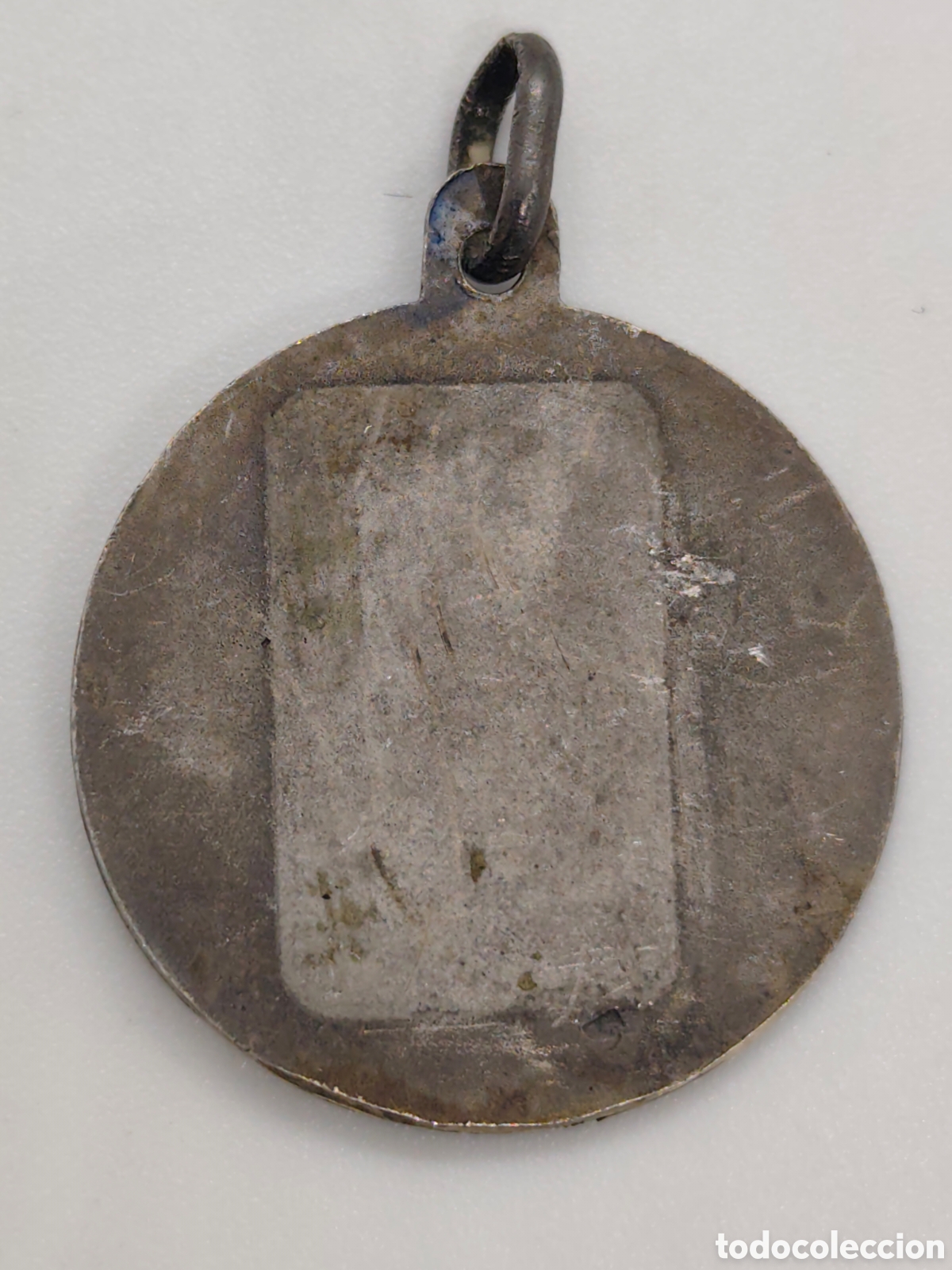Antig&uuml;edades: Medalla religiosa de plata de ley - Foto 2