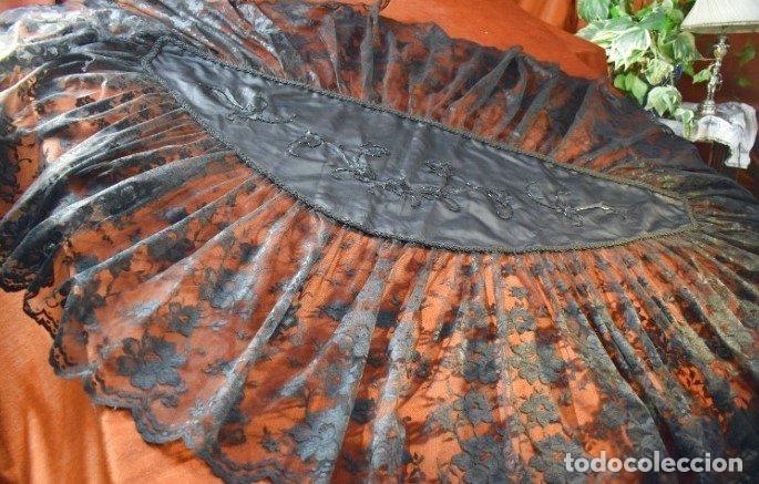 Antig&uuml;edades: Preciosa mantilla de terno o goyesca