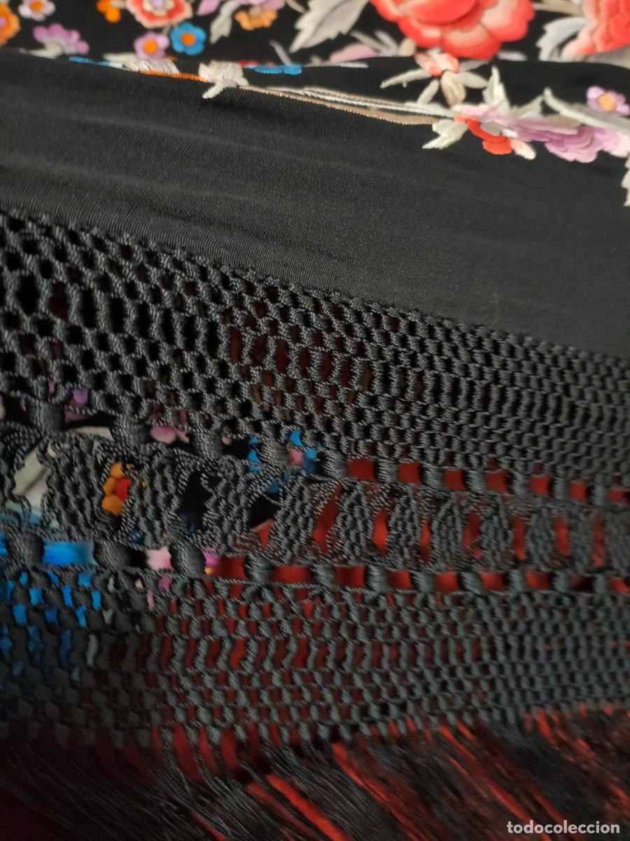 Antig&uuml;edades: Manton Manila antiguo multicolor - Foto 3
