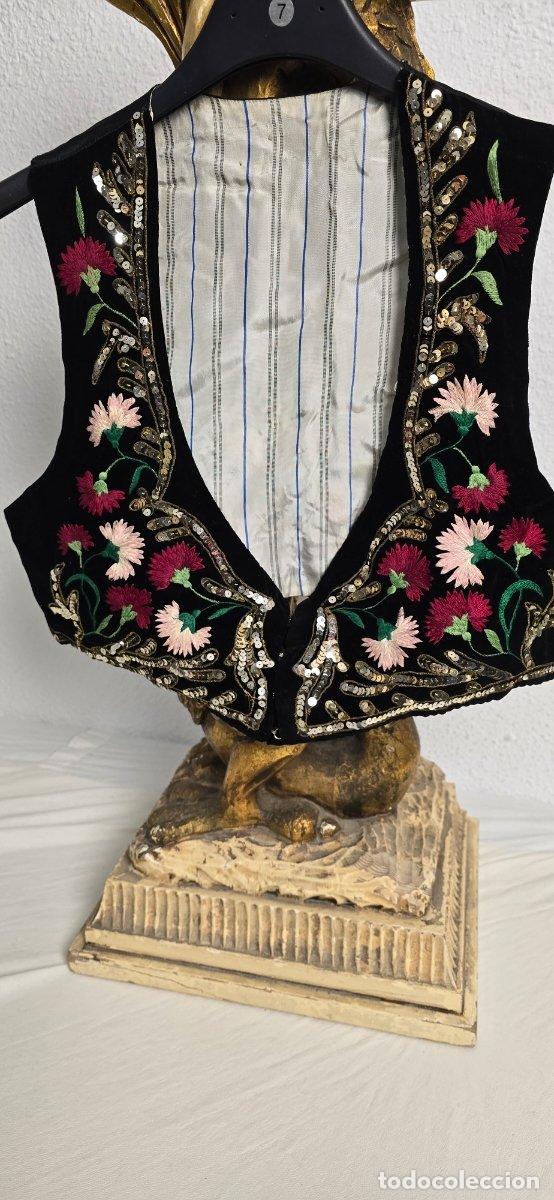 Antig&uuml;edades: Chaleco antiguo torero traje de corto