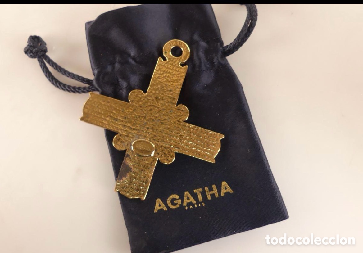 Antig&uuml;edades: CRUZ AGATHA PARIS VINTAGE - Foto 6
